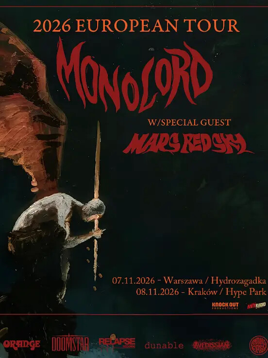 Monolord + Mars Red Sky