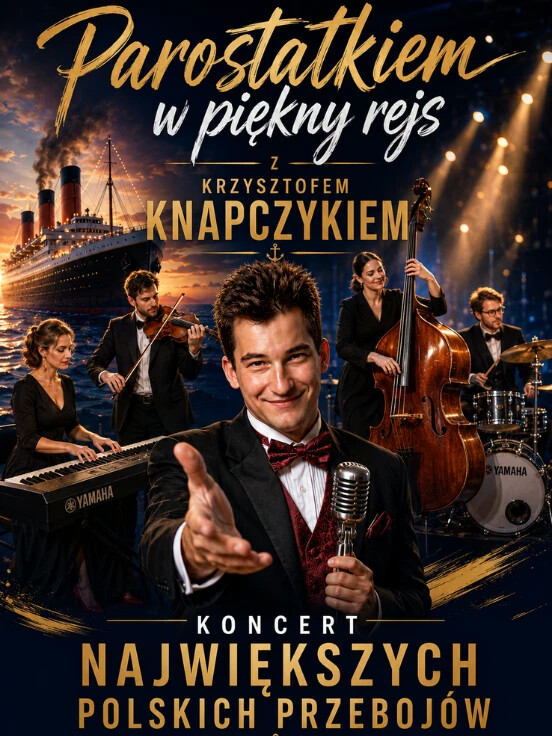 Parostatkiem w piekny rejs z Krzysztofem Knapczykiem