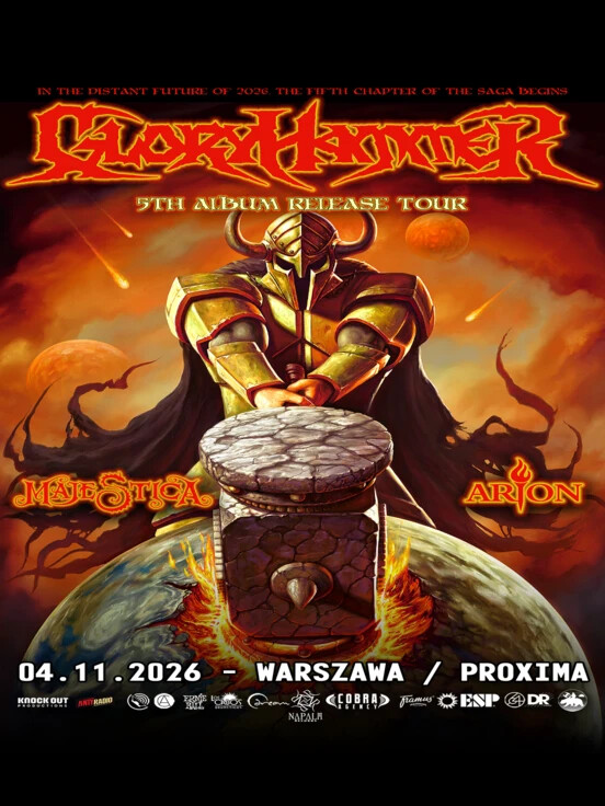Gloryhammer + Majestica + Arion