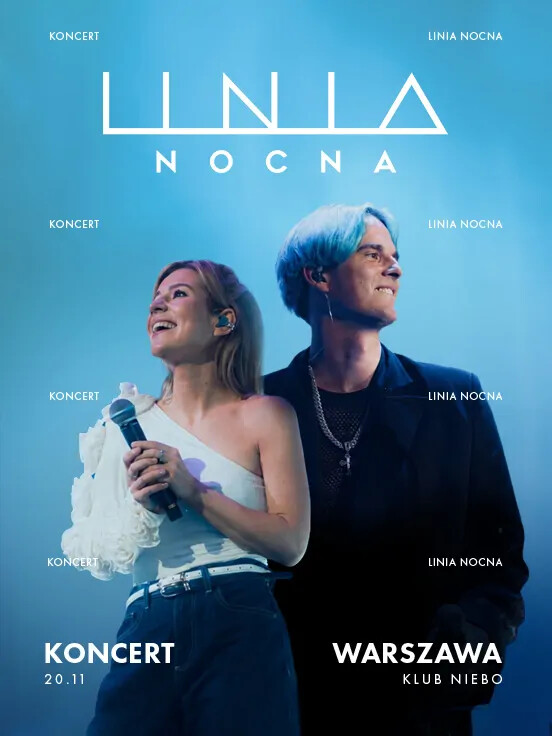 Linia Nocna w Niebie, plakat wydarzenia