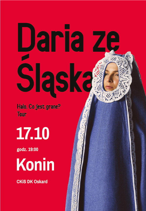DARIA ZE ŚLĄSKA | KONCERT — plakat
