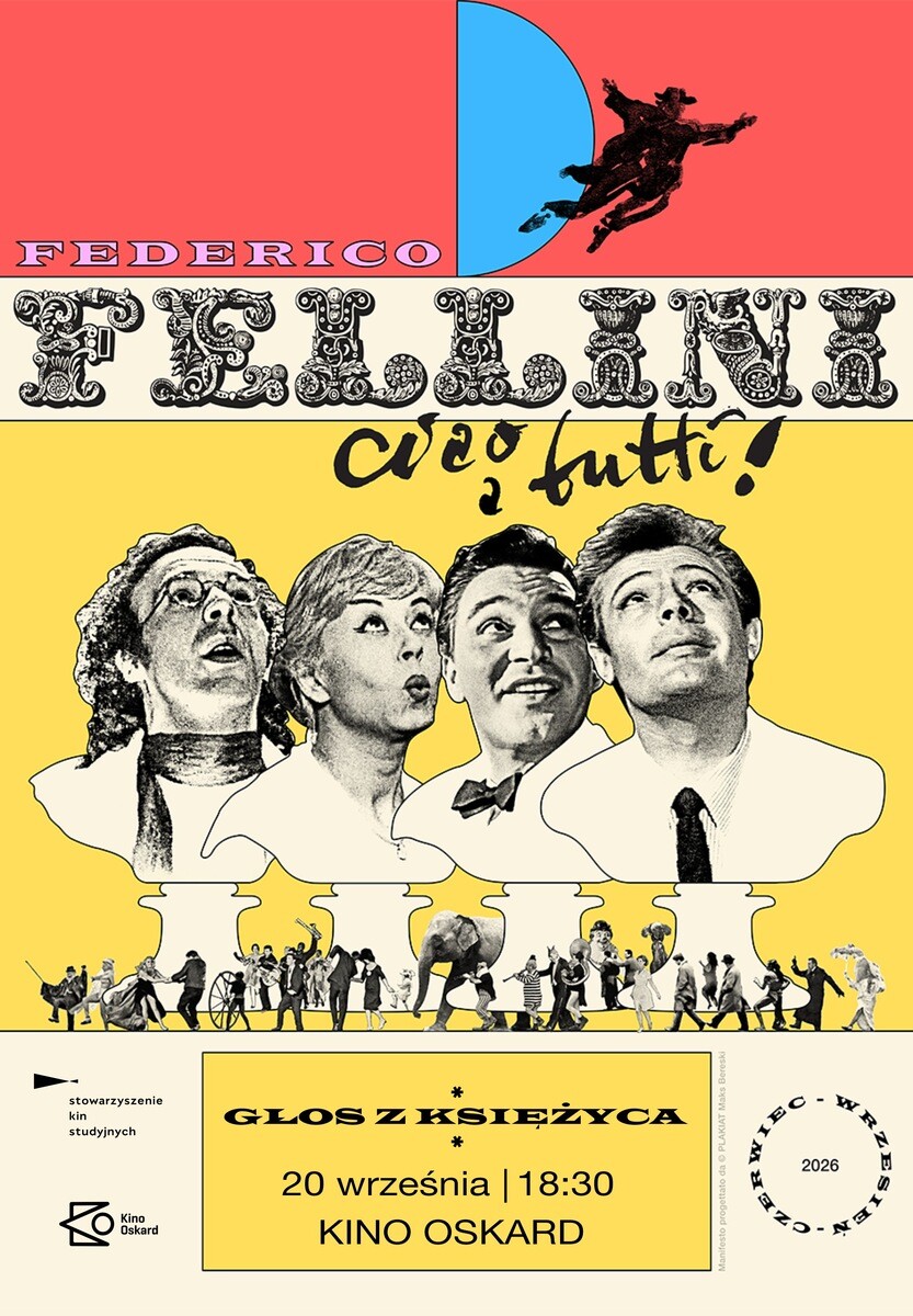 FEDERICO FELLINI: Głos z księżyca — plakat
