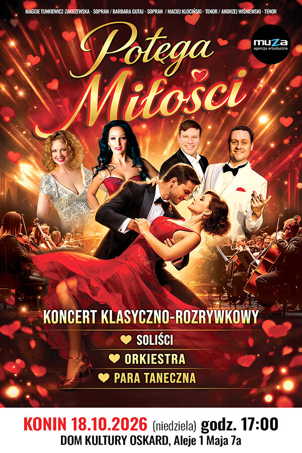 Potęga miłości - Koncert — plakat