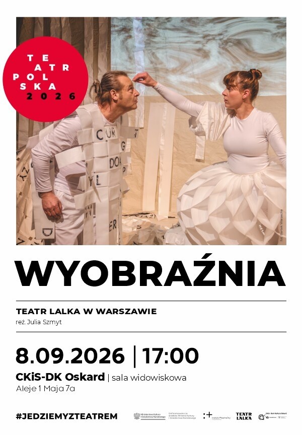 Teatr Polska 2026:„Wyobraźnia” — plakat