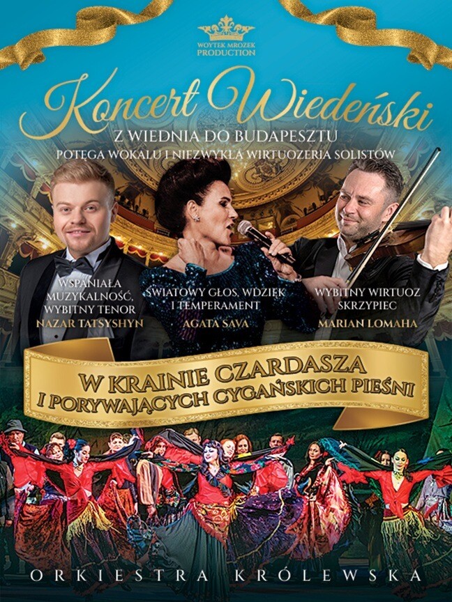 Koncert Wiedeński  W krainie Czardasza — plakat