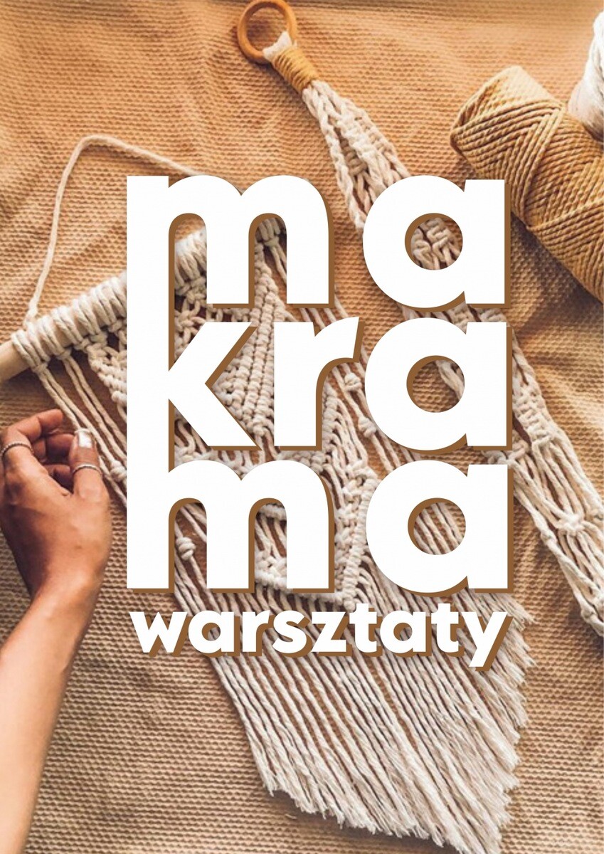 Makrama — plakat