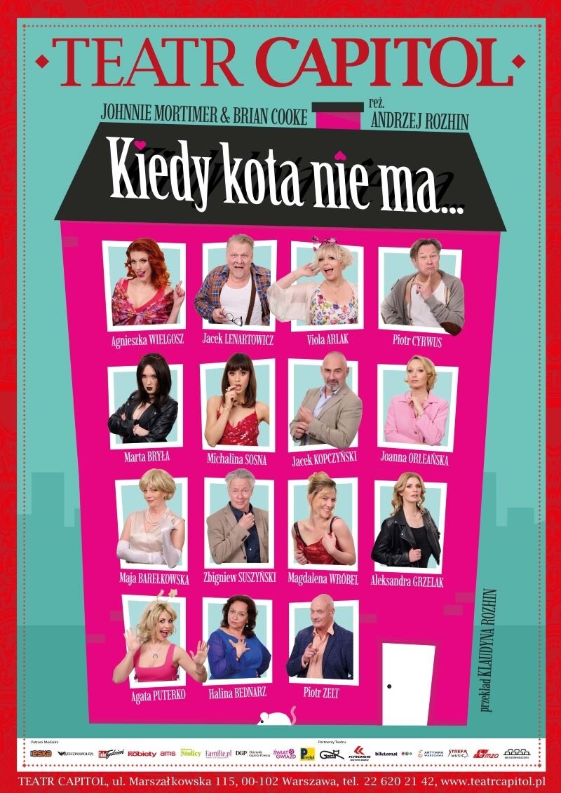 Kiedy kota nie ma — plakat