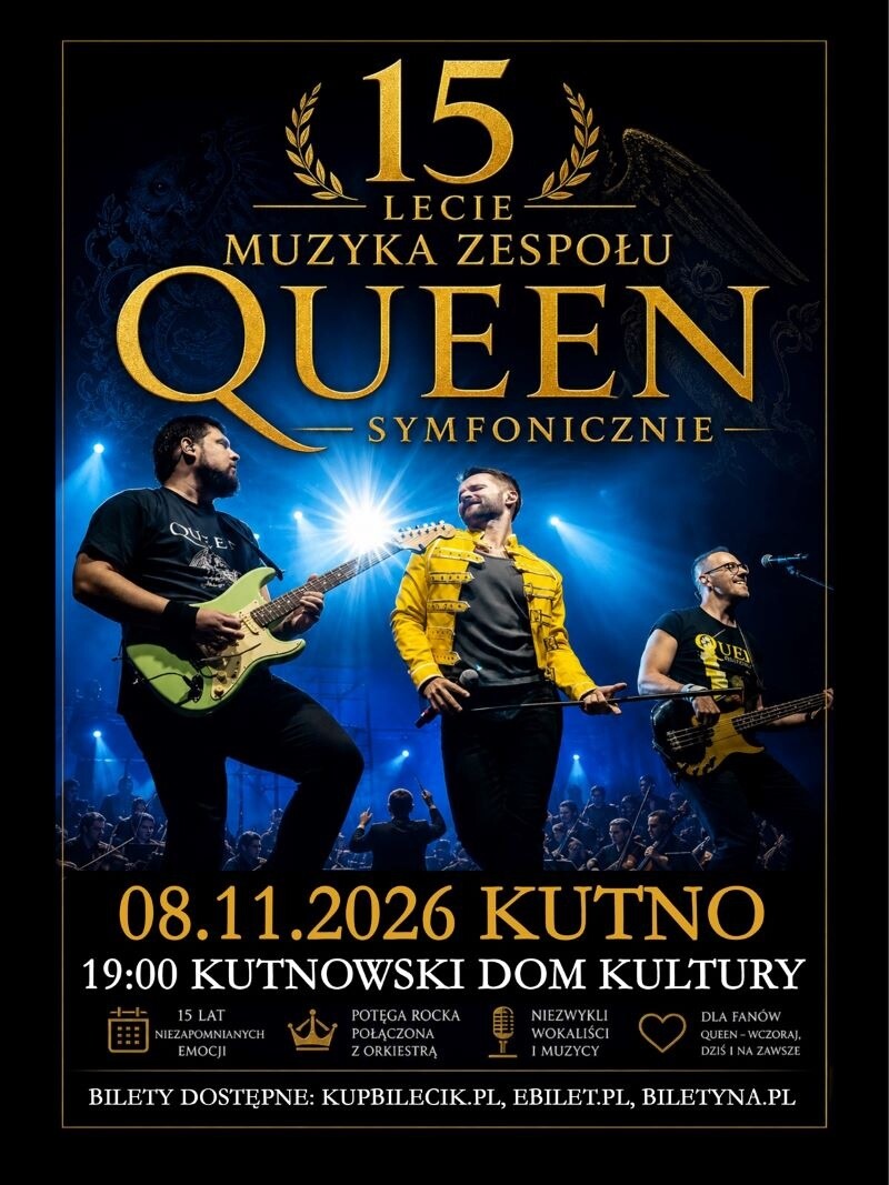 Queen Symfonicznie — plakat
