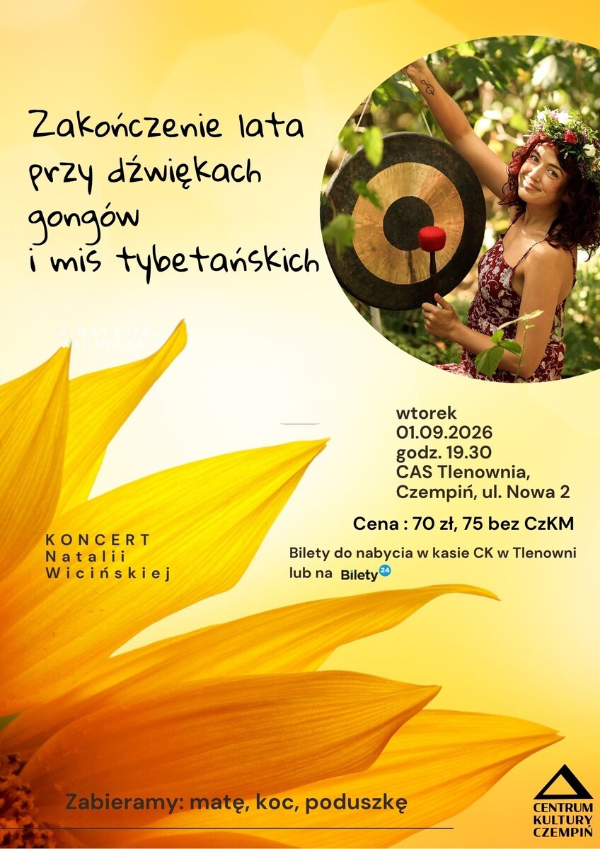 Koncert mis tybetańskich- letni relaks z Natalią Wicińską