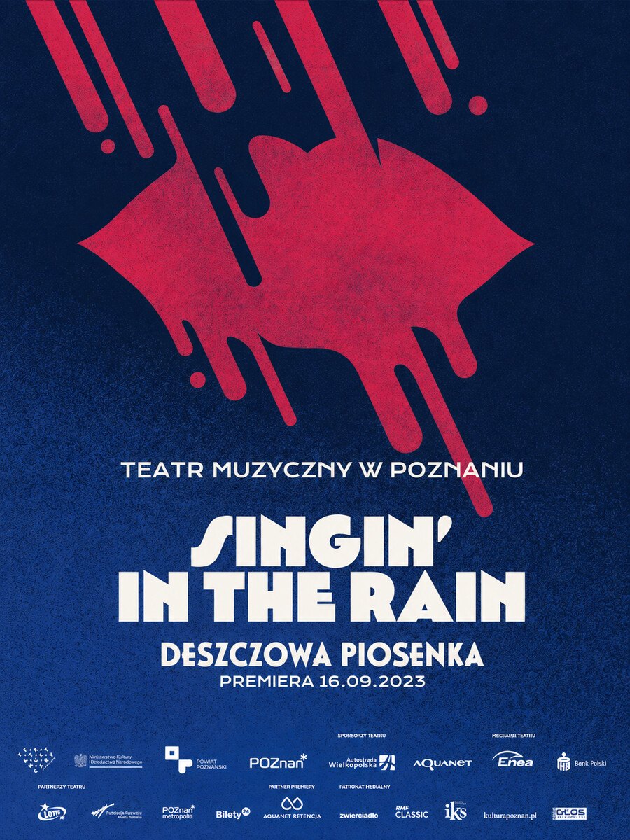 DESZCZOWA PIOSENKA, plakat wydarzenia