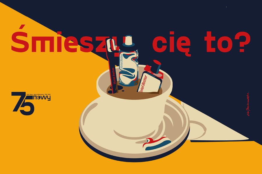 Śmieszy cię to?, plakat wydarzenia