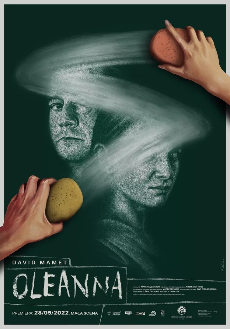 OLEANNA, plakat wydarzenia
