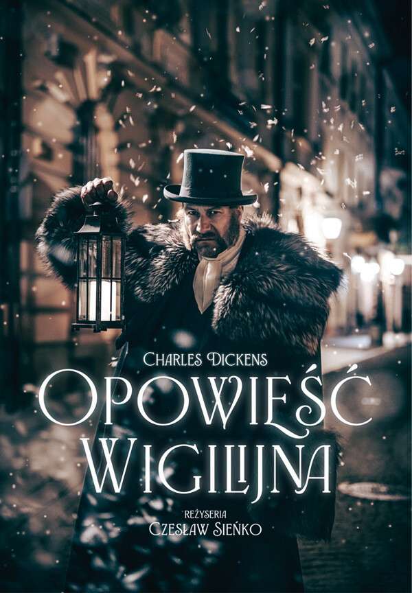 OPOWIEŚĆ WIGILIJNA, plakat wydarzenia