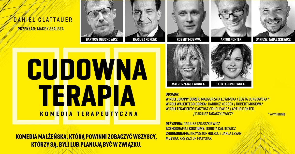 Cudowna Terapia, plakat wydarzenia