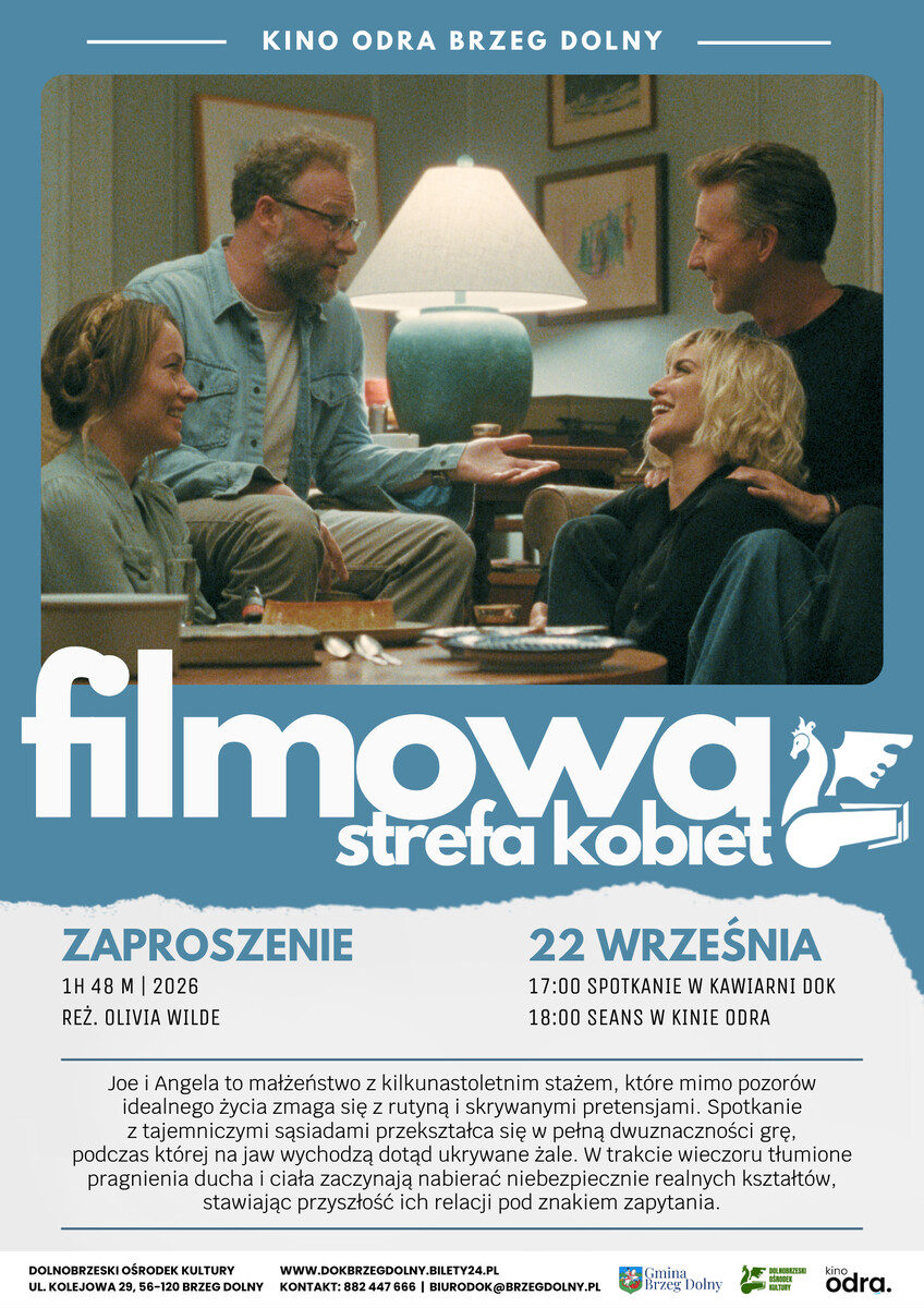 Filmowa Strefa Kobiet: ZAPROSZENIE, plakat wydarzenia