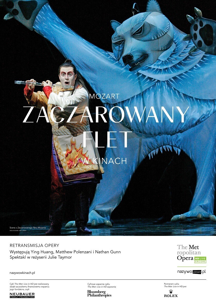 MET OPERA: Zaczarowany flet [sezon 2026-27 retransmisja], plakat wydarzenia
