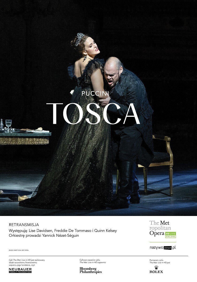 MET OPERA: Tosca [sezon 2026-27 retransmisja], plakat wydarzenia