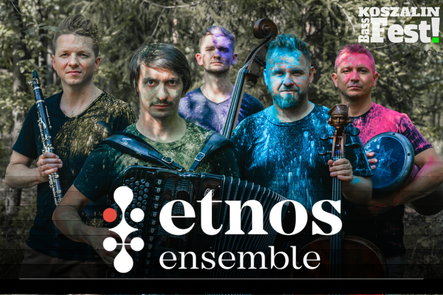 Koszalin BassFest! Etnos Ensemble, plakat wydarzenia