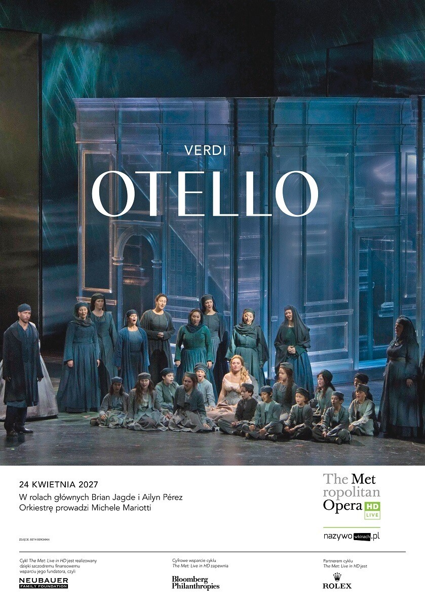 MET OPERA: Otello [sezon 2026-27], plakat wydarzenia