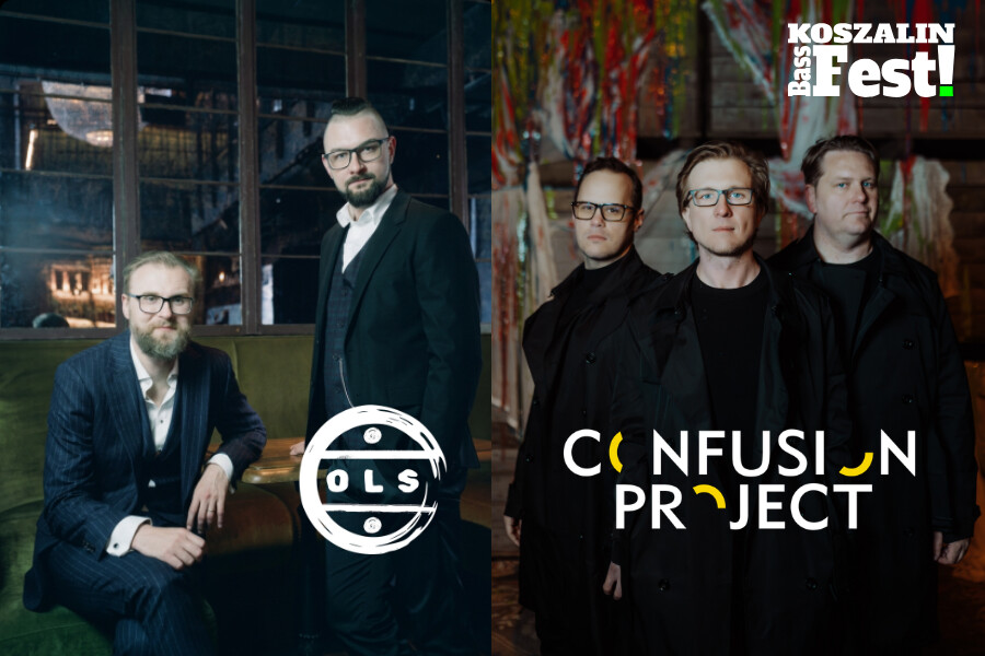 Koszalin BassFest! Orkiestra Ludwika Sarskiego + Confusion Project, plakat wydarzenia