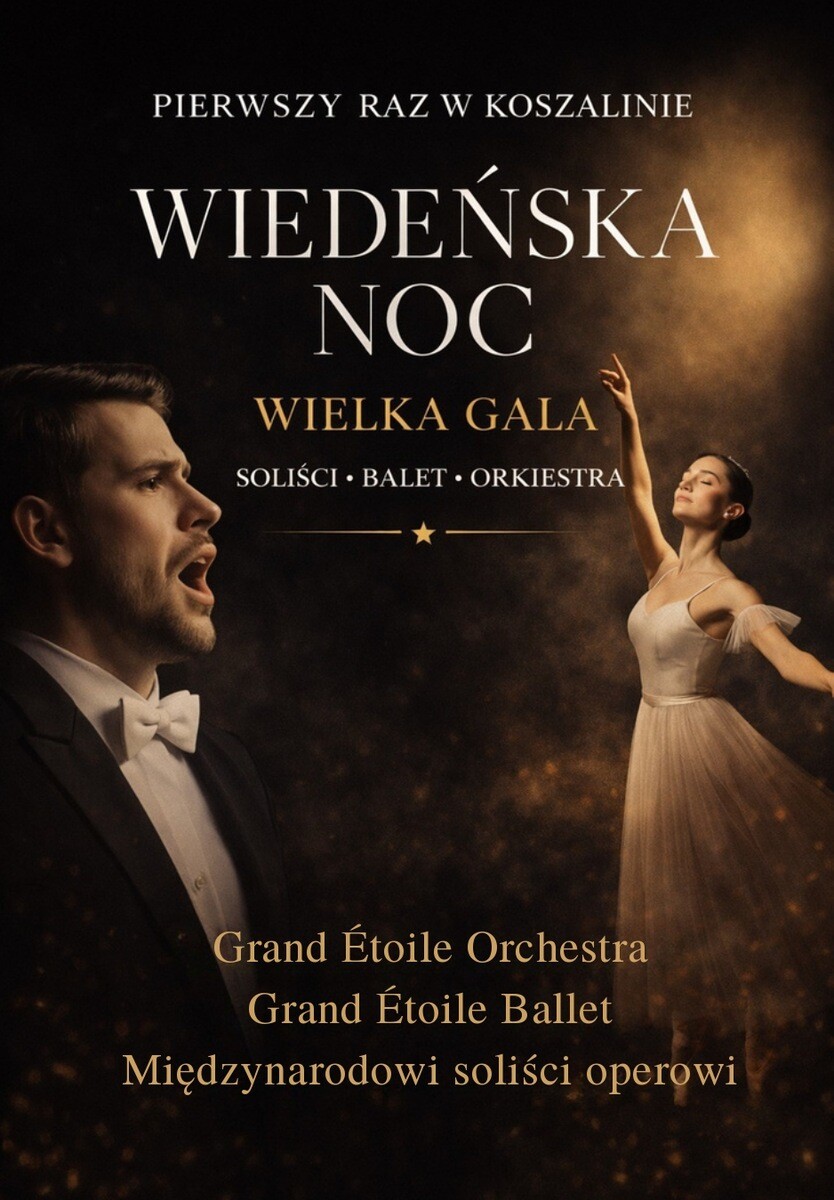 Wiedeńska noc: Gala Wiedeńska z Grand Ètoile Orchestra, plakat wydarzenia