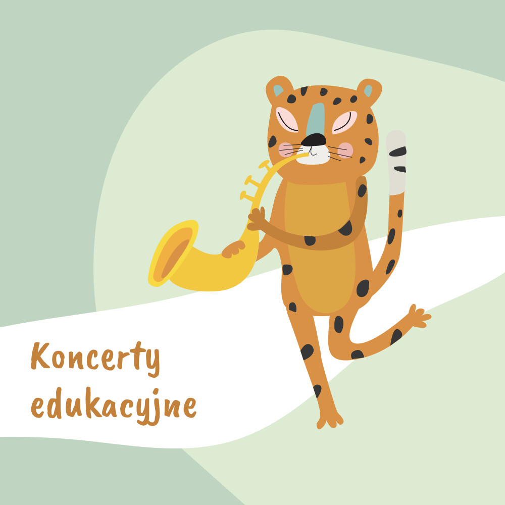 Koncert edukacyjny – Klasycy w rytmie Bossa Novy, plakat wydarzenia