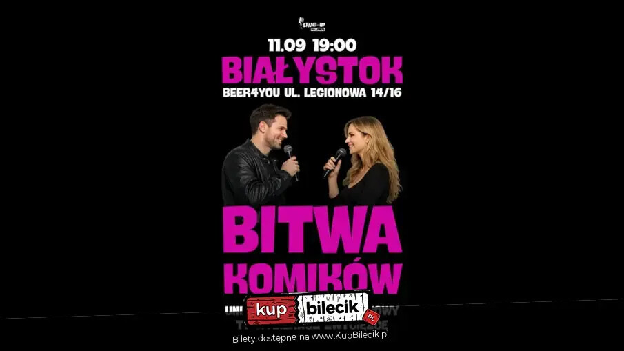 Bitwa Zwycięzców! Ty wybierasz najśmieszniejszego komika!