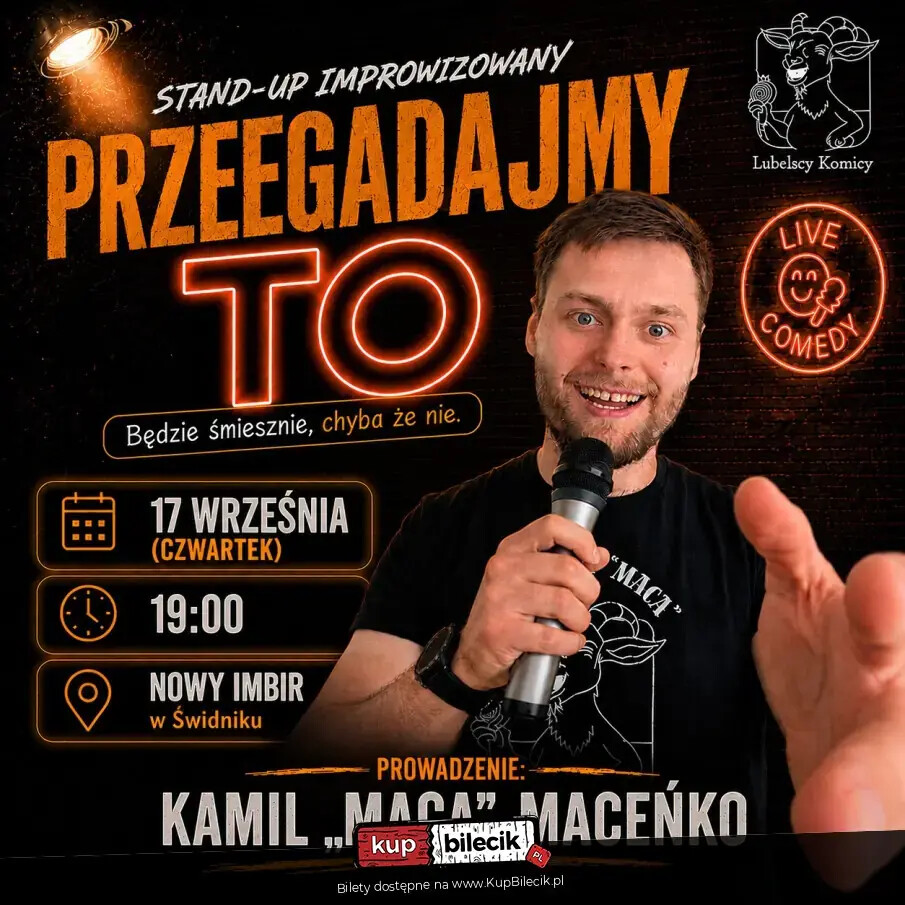 Stand-up Improwizowany: Przegadajmy to