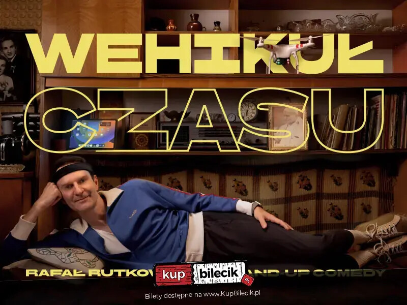 Stand-up Giżycko | Rafał Rutkowski w programie "Wehikuł czasu"