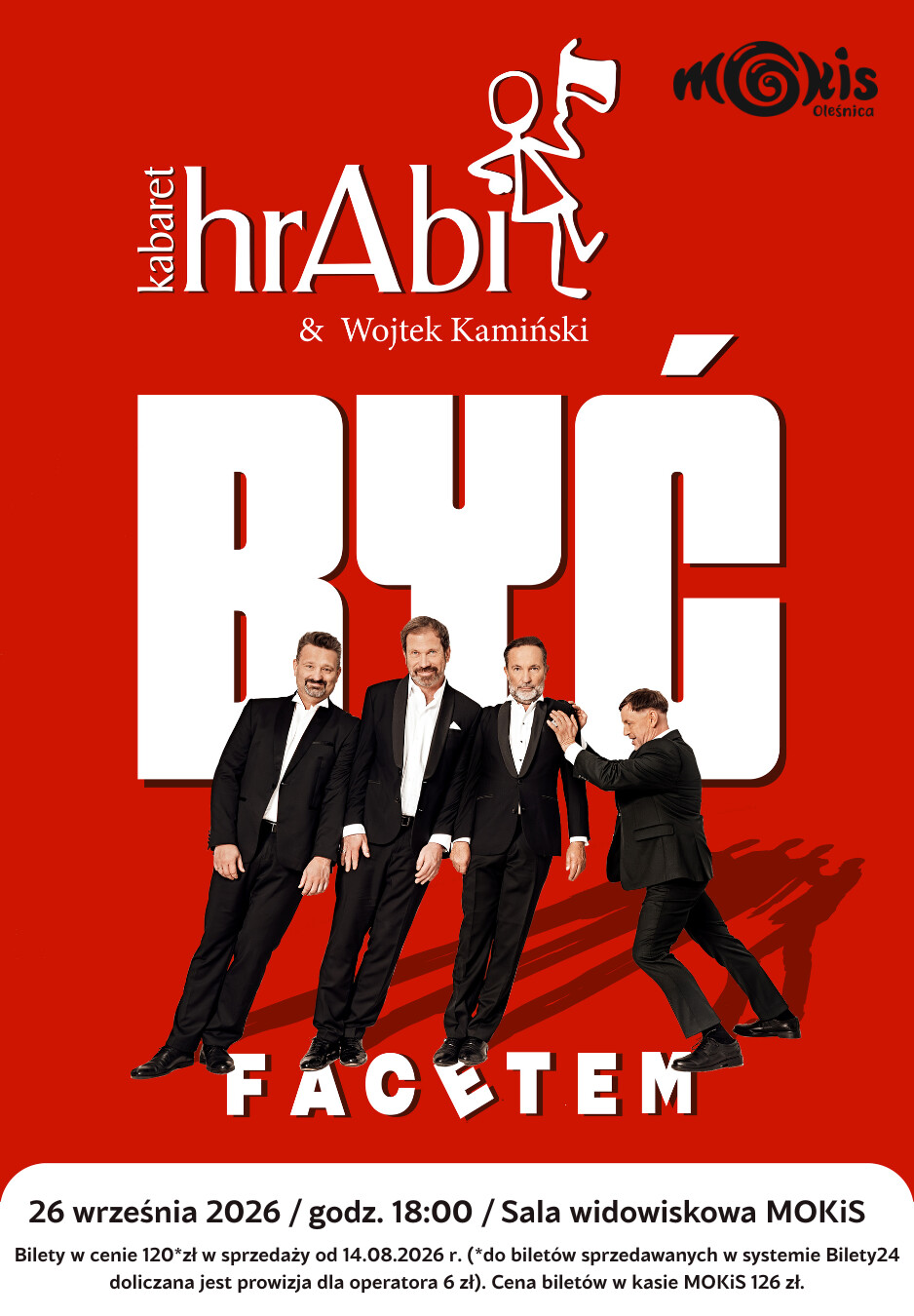 Kabaret hrAbi & Wojtek Kamiński „Być facetem”