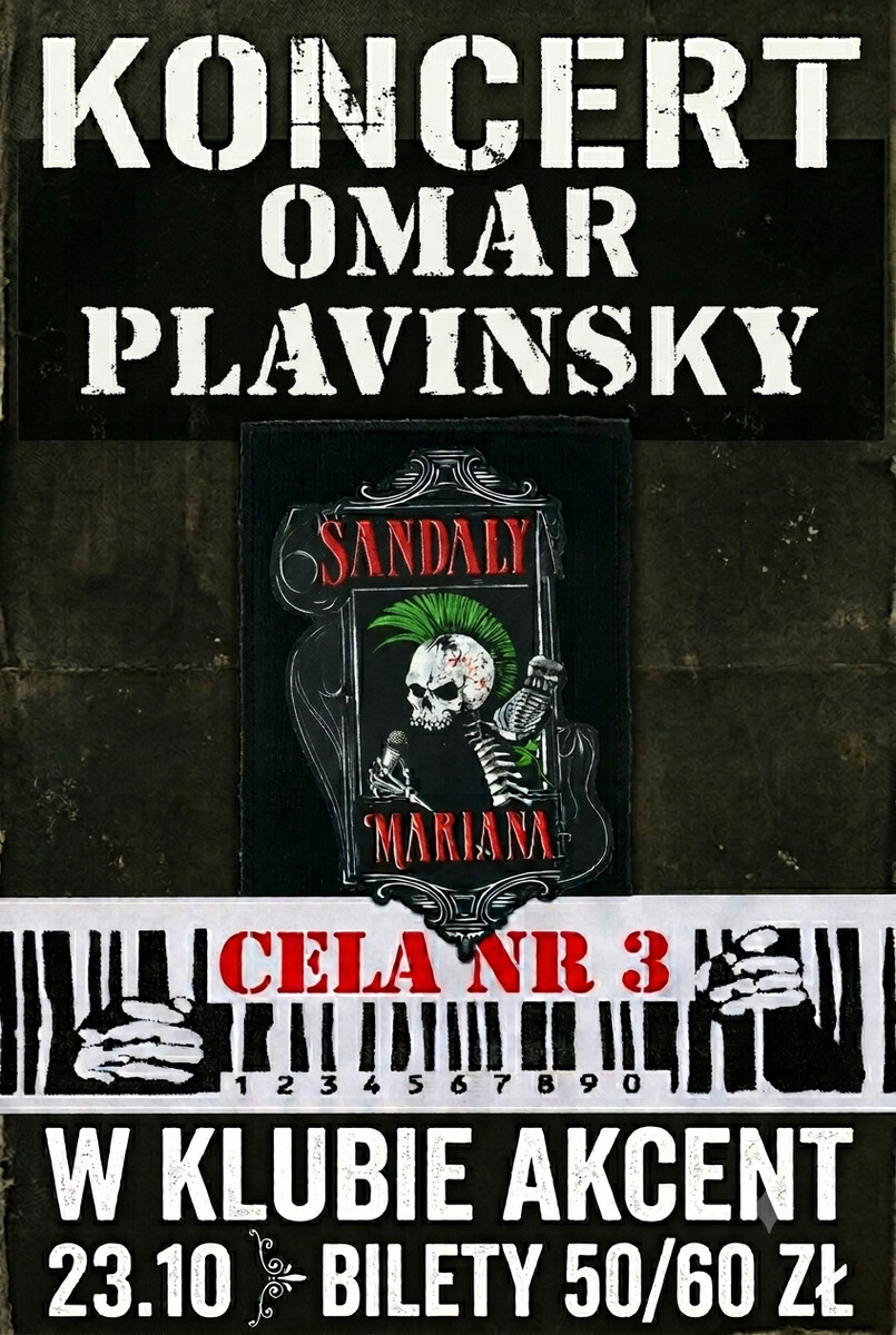 PUNK ROCK LIVE, plakat wydarzenia