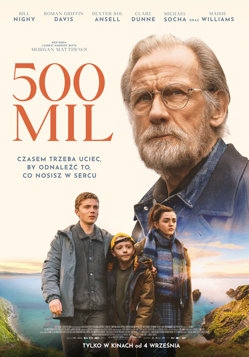 Kino Dostępne: 500 Mil, plakat wydarzenia