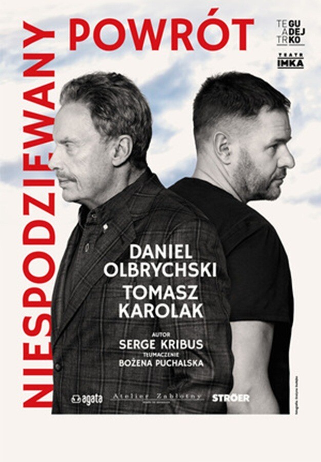 Niespodziewany powrót - 10-lecie reaktywacji Kina Bajka w Kluczborku, plakat wydarzenia
