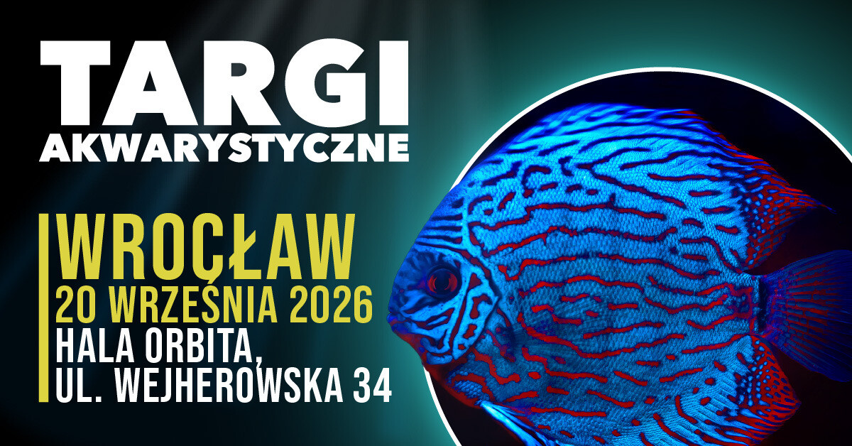 Targi Akwarystyczne Wrocław, plakat wydarzenia