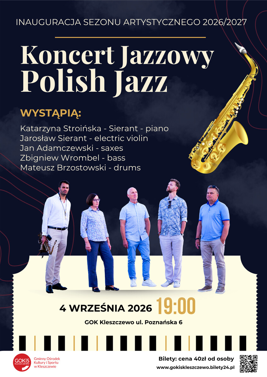 Wrześniowy Koncert Jazzowy w Kleszczewie