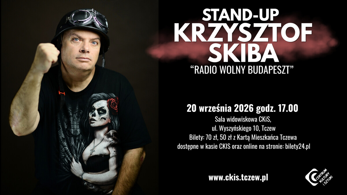 Krzysztof Skiba w programie „Radio Wolny Budapeszt” – stand-up