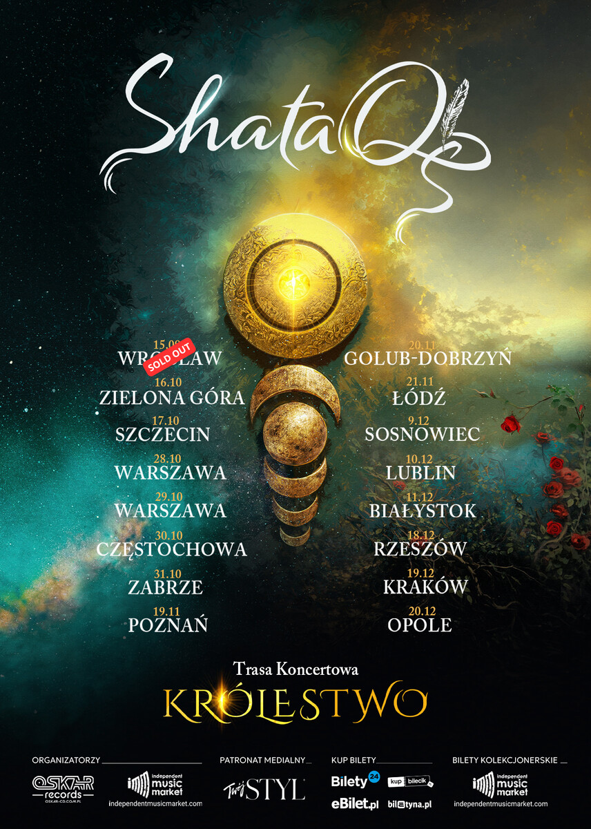 ShataQS - Trasa koncertowa Królestwo - 16.10 – Zielona Góra, plakat wydarzenia