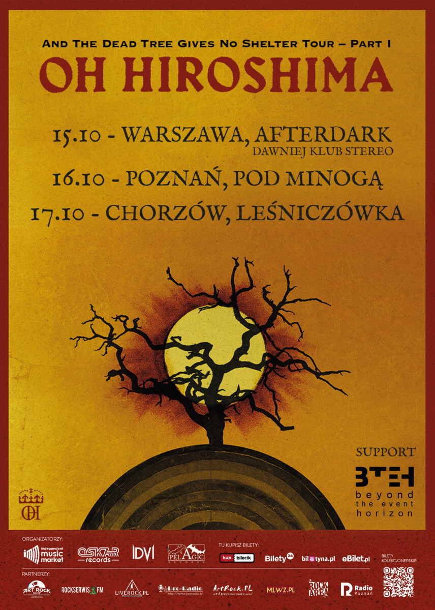 Oh Hiroshima- Chorzów, 17.10.2026 + Beyond the Event Horizon