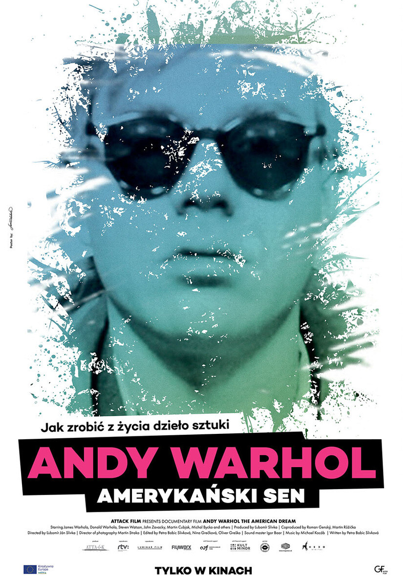 ANDY WARHOL. AMERYKAŃSKI SEN, plakat wydarzenia