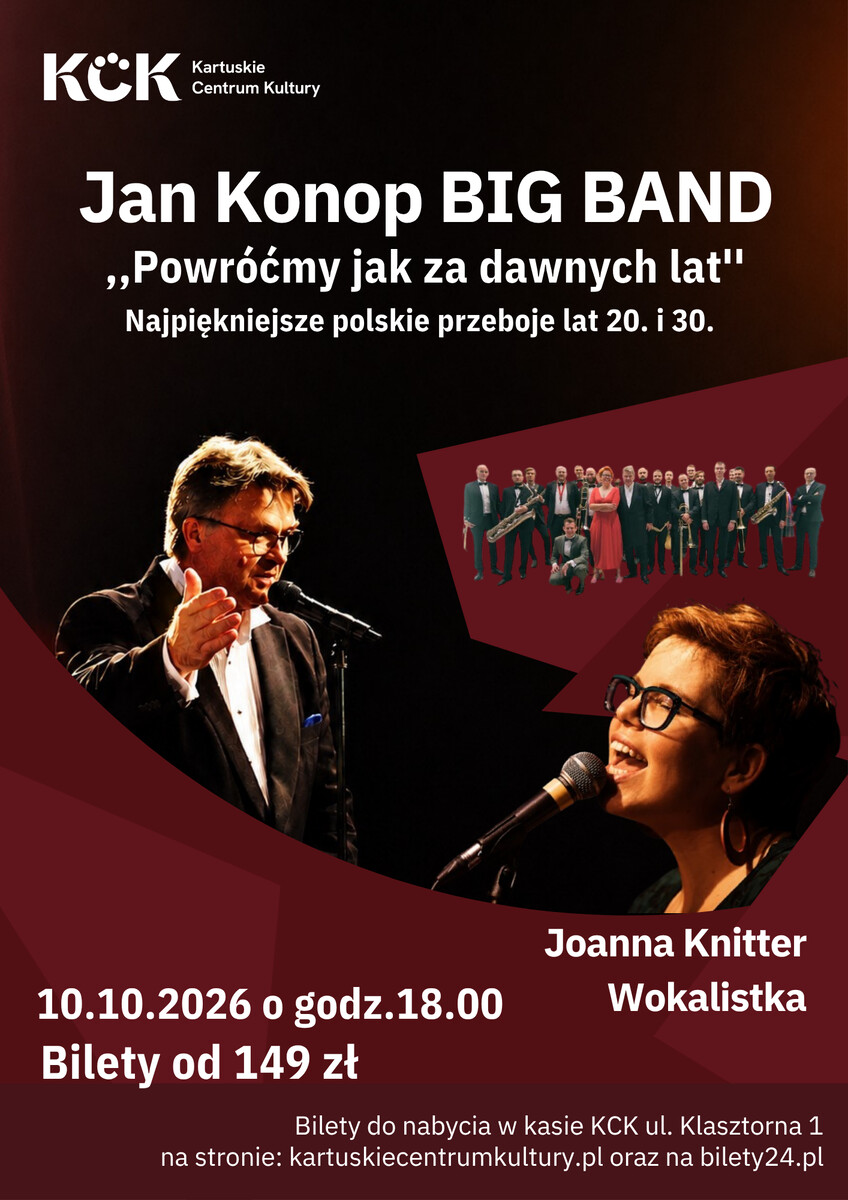Jan Konop BIG BAND ,,Powróćmy jak za dawnych lat''