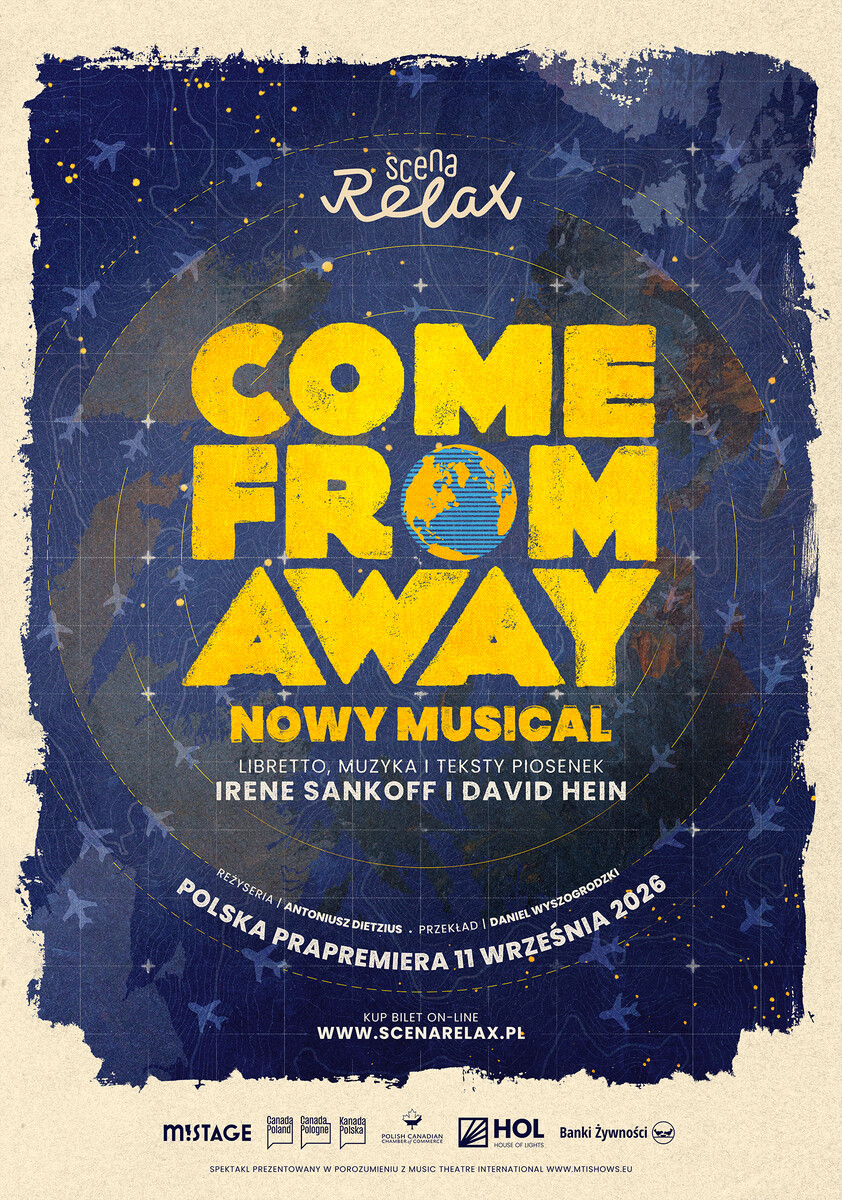 COME FROM AWAY, plakat wydarzenia