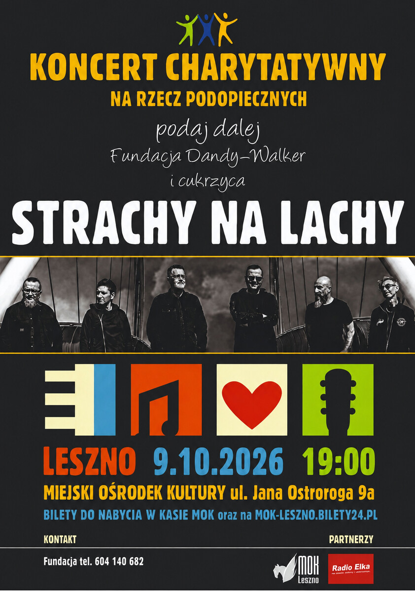 Strachy na Lachy 2026 - Koncert Charytatywny, plakat wydarzenia
