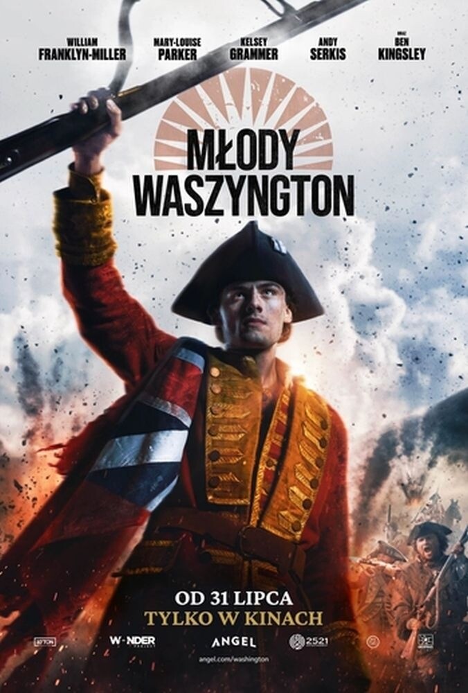 Kino dla Seniora: Młody Waszyngton, plakat wydarzenia