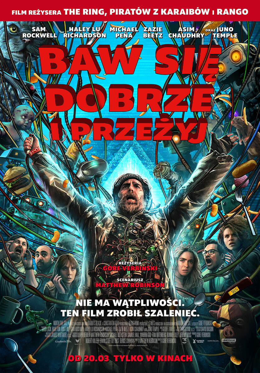 Baw się dobrze i przeżyj., plakat wydarzenia