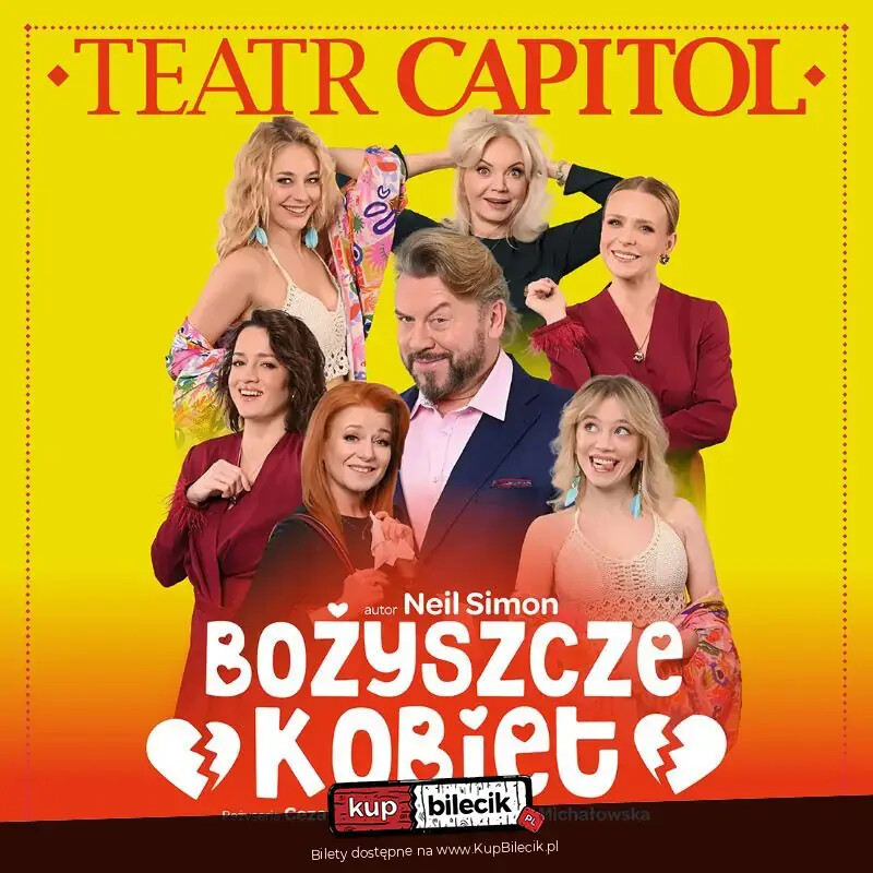 Piotr Gąsowski, Anna Dereszowska, Hanna Śleszyńska, Anna Modrzejewska, plakat wydarzenia