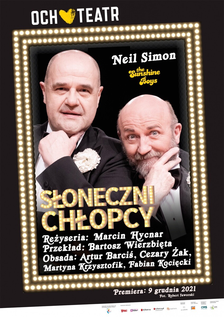 SŁONECZNI CHŁOPCY, plakat wydarzenia