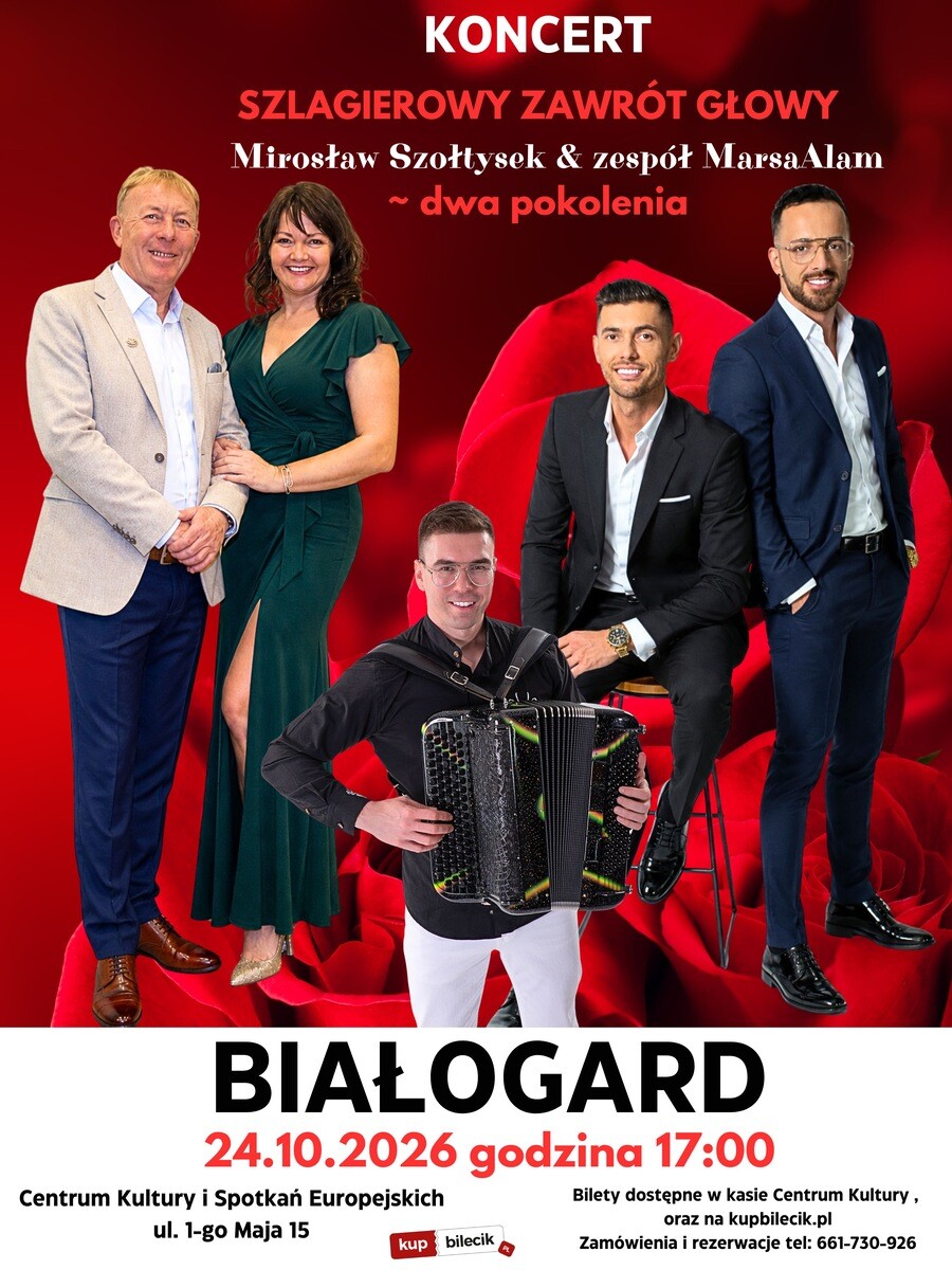 SZLAGIEROWY ZAWRÓT GŁOWY, plakat wydarzenia