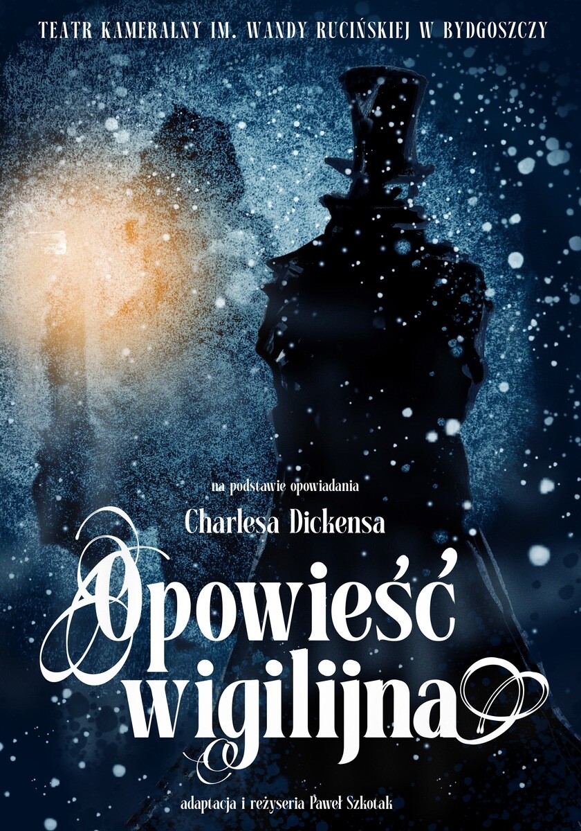 Opowieść Wigilijna, plakat wydarzenia