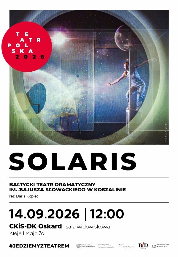 Teatr Polska 2026:„Solaris”, plakat wydarzenia