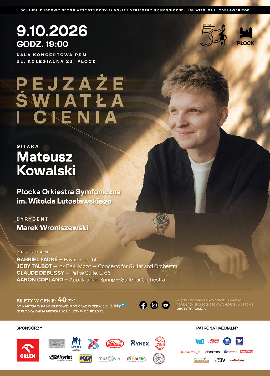 PEJZAŻE ŚWIATŁA I CIENIA, plakat wydarzenia